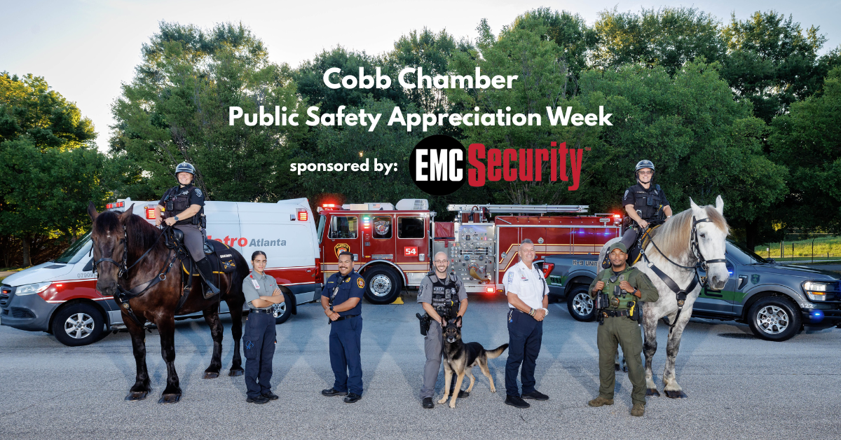 EMC Security Proudly Sponsors Cobb Chamber’s Public Safety Appreciation Week