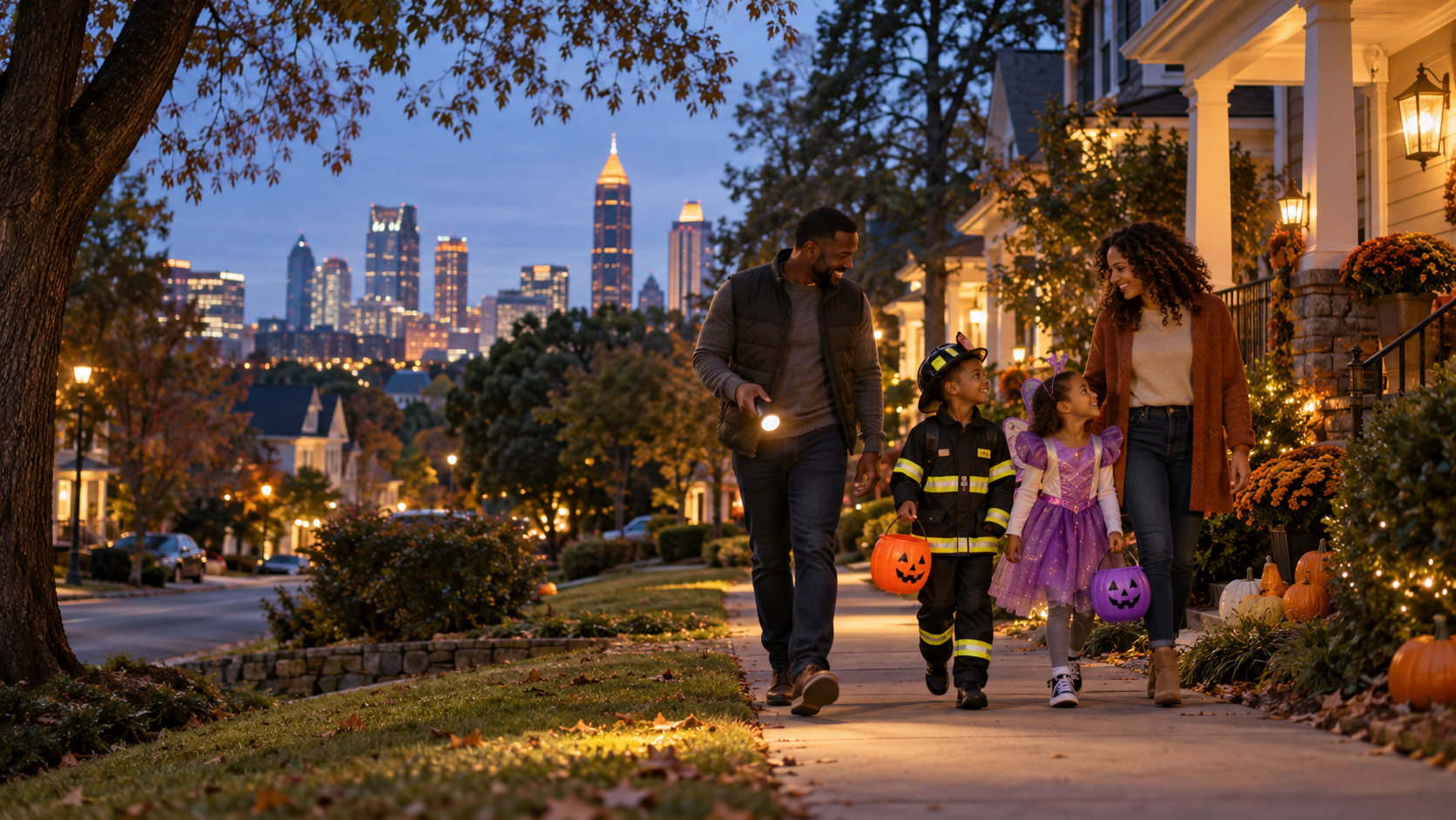 Get Halloween safety tips for Atlanta families, including what to wear, trick-or-treating precautions and how to prepare for Georgia–Florida traffic.